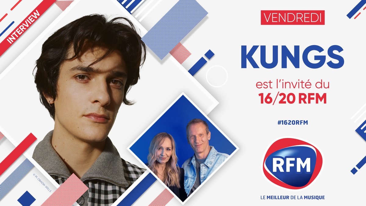 RFMFrance's tweet photo. 🔴 Demain, @KungsMusic sera l'invité du #1620RFM à l'occasion de la sortie de son nouvel album #ClubAzur et avant sa @RFMnightfever le soir même !! https://t.co/oRKxpYWEPv