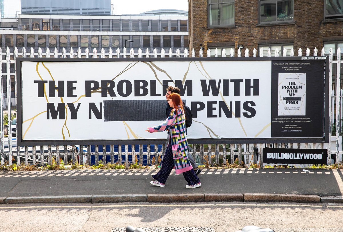 simonschusterUK's tweet photo. .@ObiomaUgoala's incredible book The Problem with My Normal Penis is out today and we're celebrating with these posters around London! #TheProblemWith
Make sure you order your signed copy from @Waterstones now https://t.co/VtDeDGTlGu https://t.co/WURybwSaAJ