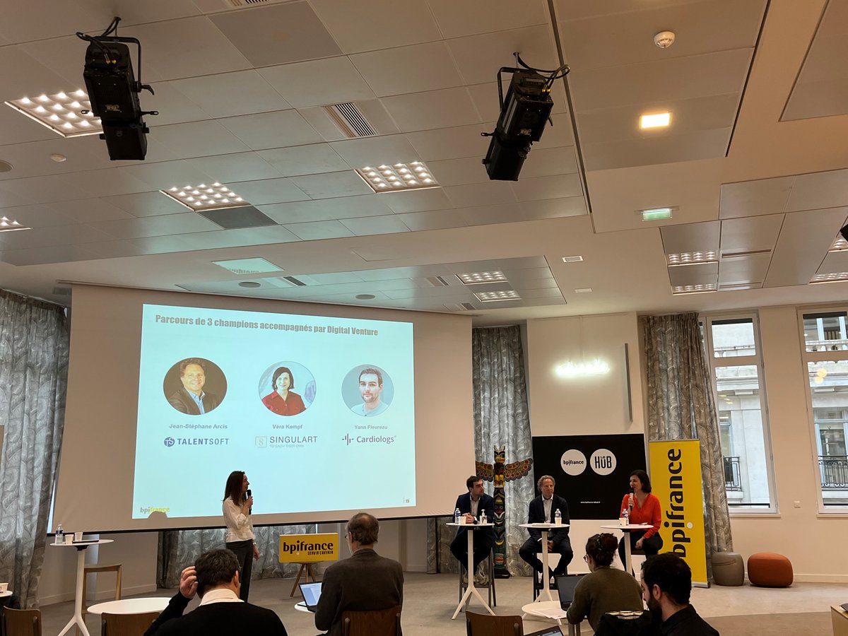 Bpifrance Digital Venture (@bpifrancedv) on Twitter photo Nous fêtons aujourd'hui les 10 ans de notre équipe <a href="/BpifranceDV/">Bpifrance Digital Venture</a> 🥳
📈 365 M€ investis dans 113 startups ayant créé +9100 emplois
🚀 21 cessions de startups représentant une valeur totale de 1,9Md€
🤑 Un portefeuille représentant une valeur totale de +5Md€ Nous fêtons aujourd'hui les 10 ans de notre équipe <a href="/BpifranceDV/">Bpifrance Digital Venture</a> 🥳
📈 365 M€ investis dans 113 startups ayant créé +9100 emplois
🚀 21 cessions de startups représentant une valeur totale de 1,9Md€
🤑 Un portefeuille représentant une valeur totale de +5Md€