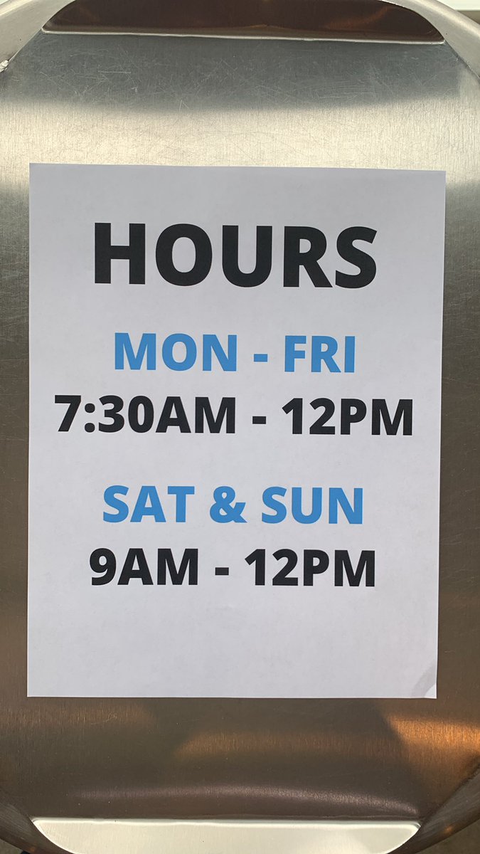 Starting Friday, April 1, we’re open at 7:30am! Not a joke. ✨⭐️✨