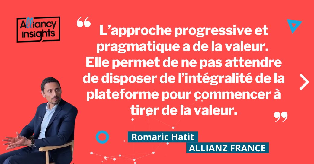 Alliancy_lemag's tweet photo. Guide #AlliancyInsights – DATA MANAGEMENT : l’entreprise augmentée par la data : https://t.co/hipQLSIbRw
💻 Les technologies – Devenir Data/IA « as a plateform » : infrastructure et compétences
Retrouvez les retours de @RomaricHatit (@allianzfrance), @Whydee (@Kyndryl) https://t.co/qxoQg9uShN