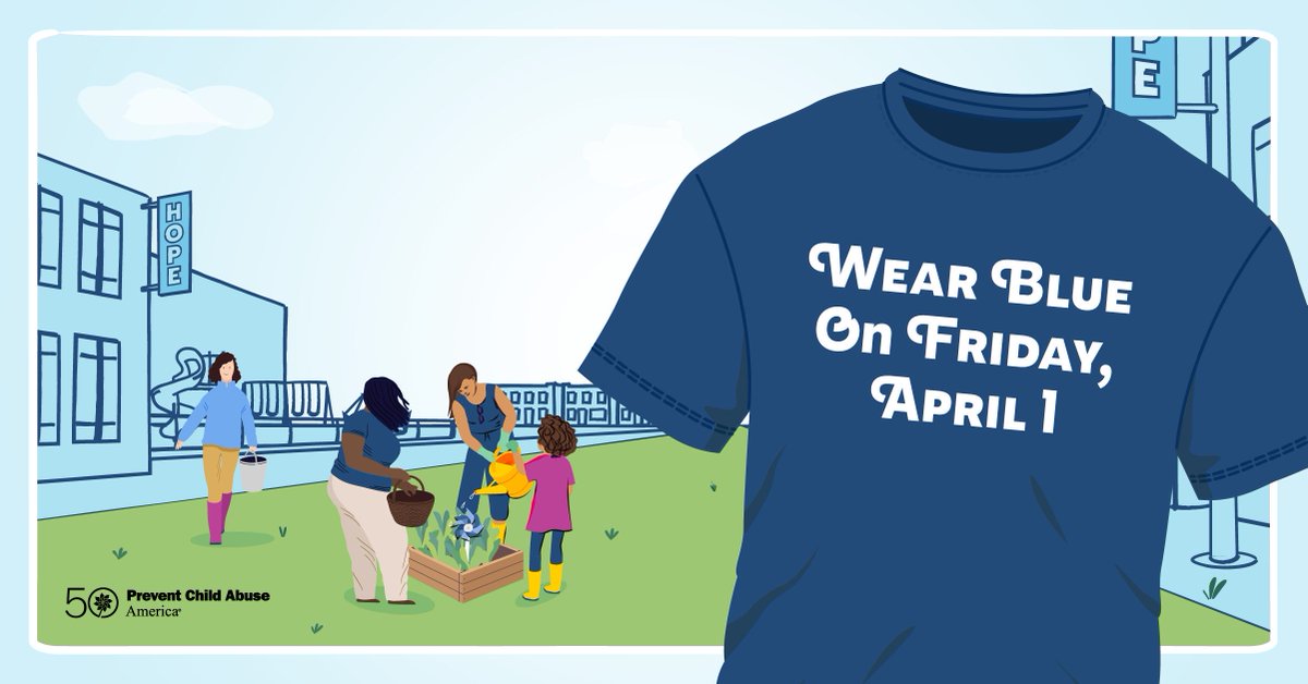 ymcashr's tweet photo. Join us on April 1st for #WearBlueDay2022 by wearing your best blue outfit to help raise awareness around the importance of being an advocate against child abuse! Join the national child abuse prevention movement and snap a pic for social media, adding #WearBlueDay2022.
#ymcashr https://t.co/r6TUlOsCKg