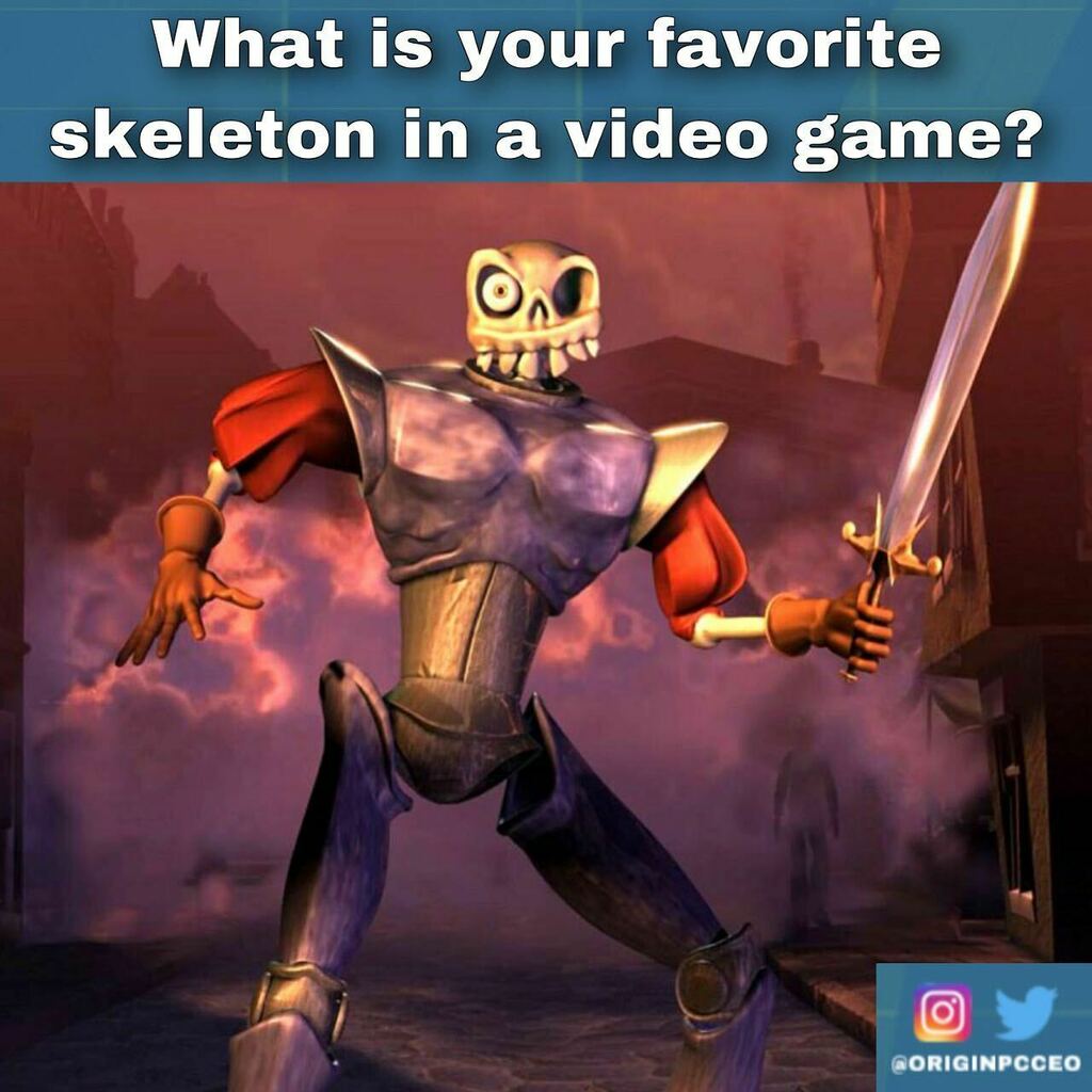 KWFinalBoss's tweet photo. Sir Daniel from MediEvil is an entertaining one!
#videogames #playstation #sirdaniel #medievil https://t.co/qrxsOkGqCv
