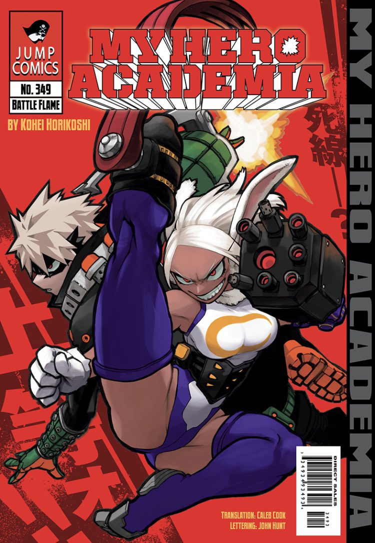 CinematizandoOf's tweet photo. Capa do Capítulo 349 de My Hero Academia

#MuHeroAcademia #BokuNoHeroAcademia https://t.co/KzMJi5D0BB