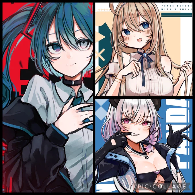 #今月描いた絵を晒そう 
3枚...来月は頑張ります😇 
