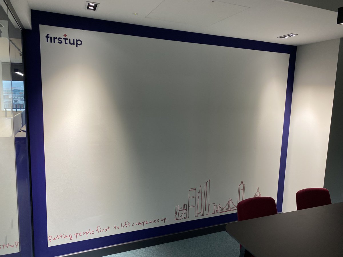 smarterconcept's tweet photo. From old to new !

Delighted to be involved in the rebrand of Dynamic Signal to Firstup , loved the original walls for Dynamic Signal but these needed changed to incorporate the new brand .

Thank you for using us guys and all the best in the future https://t.co/My7ySg6BXr