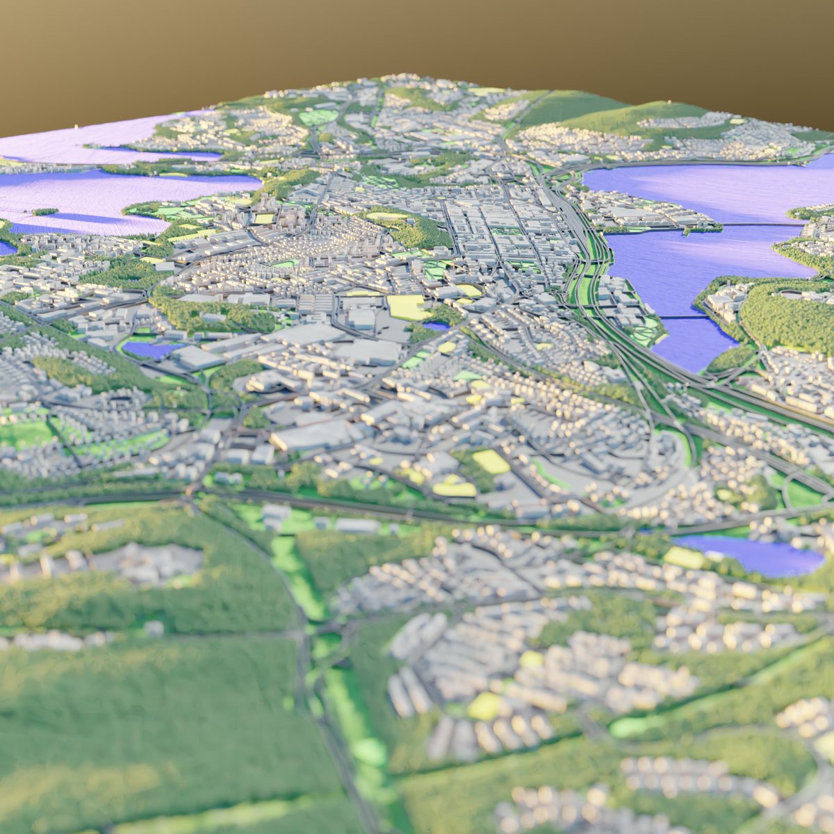 Topi_ve's tweet photo. Jyväskylä. Maanmittauslaitos, MTK, DEM, 3/22. #b3d #fme https://t.co/kQYE38FQH2