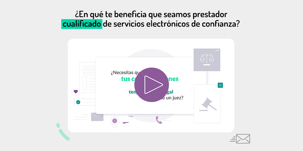 GrupoMailComms's tweet photo. Te contamos en este video los beneficios que ofrece a tu empresa trabajar con un prestador CUALIFICADO de servicios electrónicos de confianza en entrega electrónica certificada. Tus comunicaciones multicanal, con #totalvalidezlegal.  https://t.co/9X8YqUFYC5 https://t.co/0hdCEJ0n7E