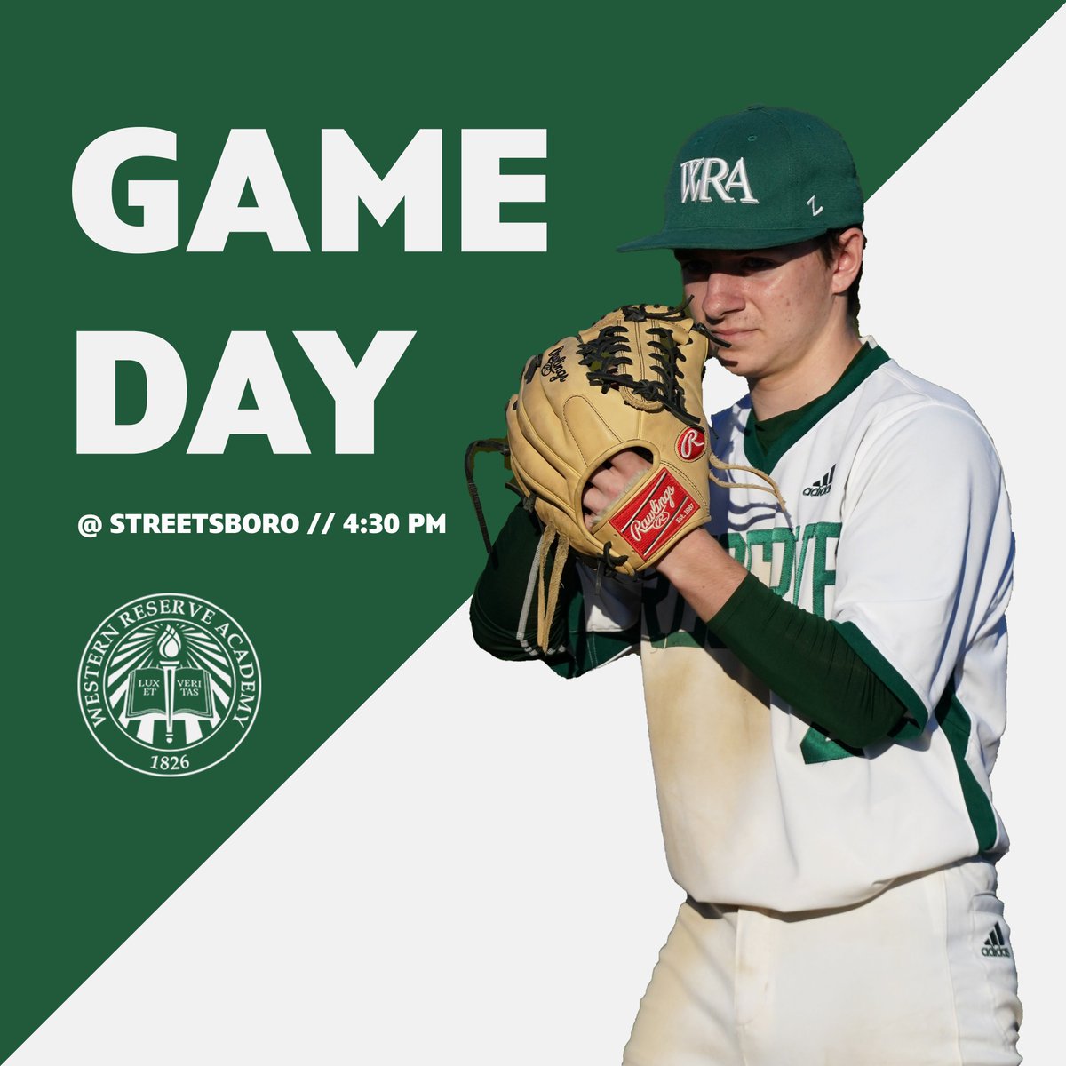 WRAathletics's tweet photo. Hey, batter batter... WRA Baseball has their season opener today against Streetsboro! Good luck, Pios⚾️ https://t.co/dt6CvMbeks