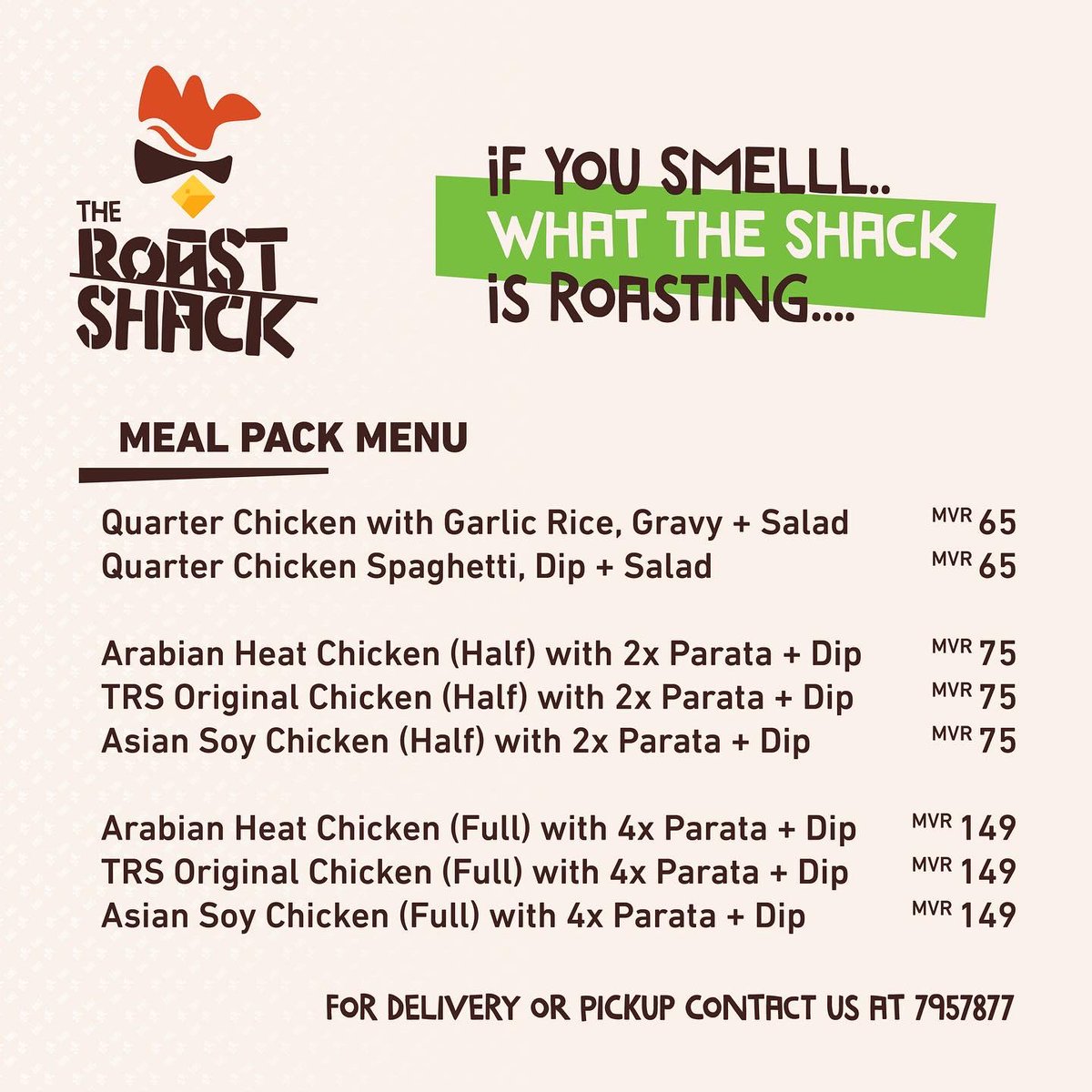 roastshackmv's tweet photo. Hungry? Working late? Not sure what to order? Well, we got you covered with the perfect meal pack menu.
Available for Pick up OR Delivery
Opening Hours;
11am to 11pm
#theroastshackmv #authenticflavors #bestroastintown #roastforfamily #partytime #gettogether #letsgetroasted https://t.co/gkbenRvNzc
