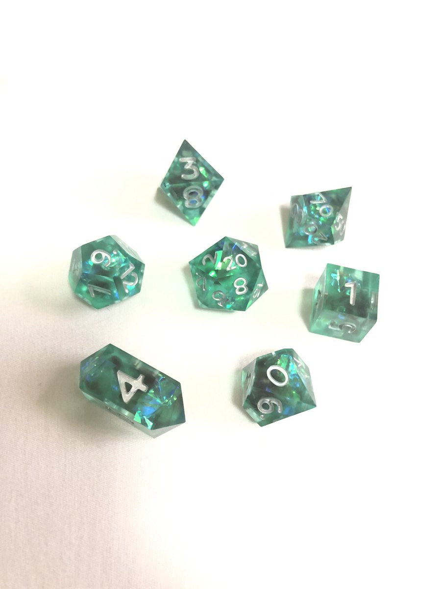 fateweaverdice's tweet photo. it’s been a WHILE, have some recent dice commissions 📸🎲
slots are opening again in april so stay tuned 😉
#diceph #dndph #dicemakerph #dnd #dnd5e #dicemaker #dice #ttrpg #ttrpgph https://t.co/3ikcvela4L