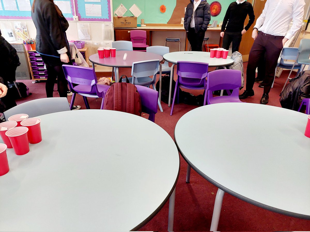 Revision pong for National and Higher History this morning!