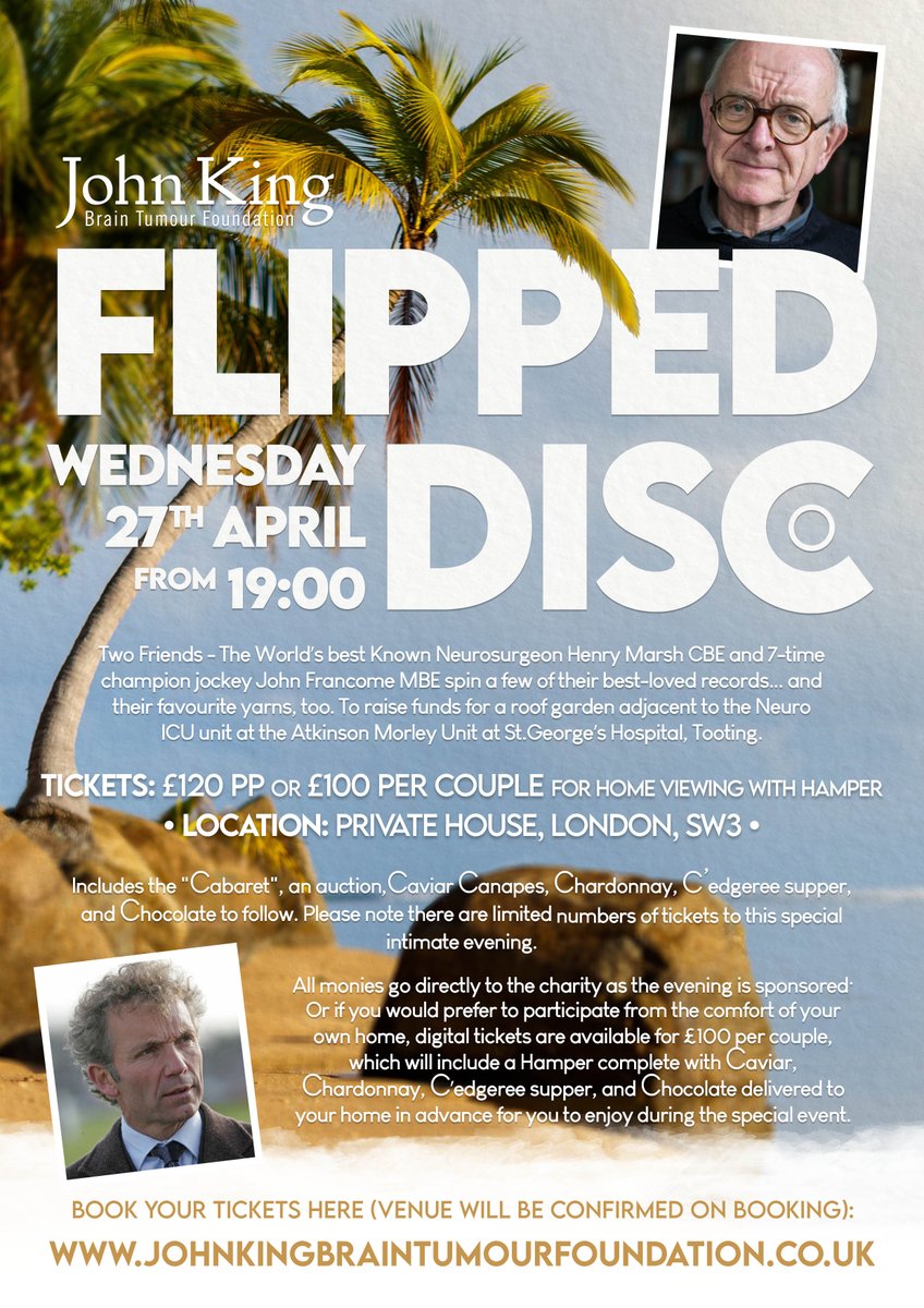 John King Brain Tumour Foundation tweet media
