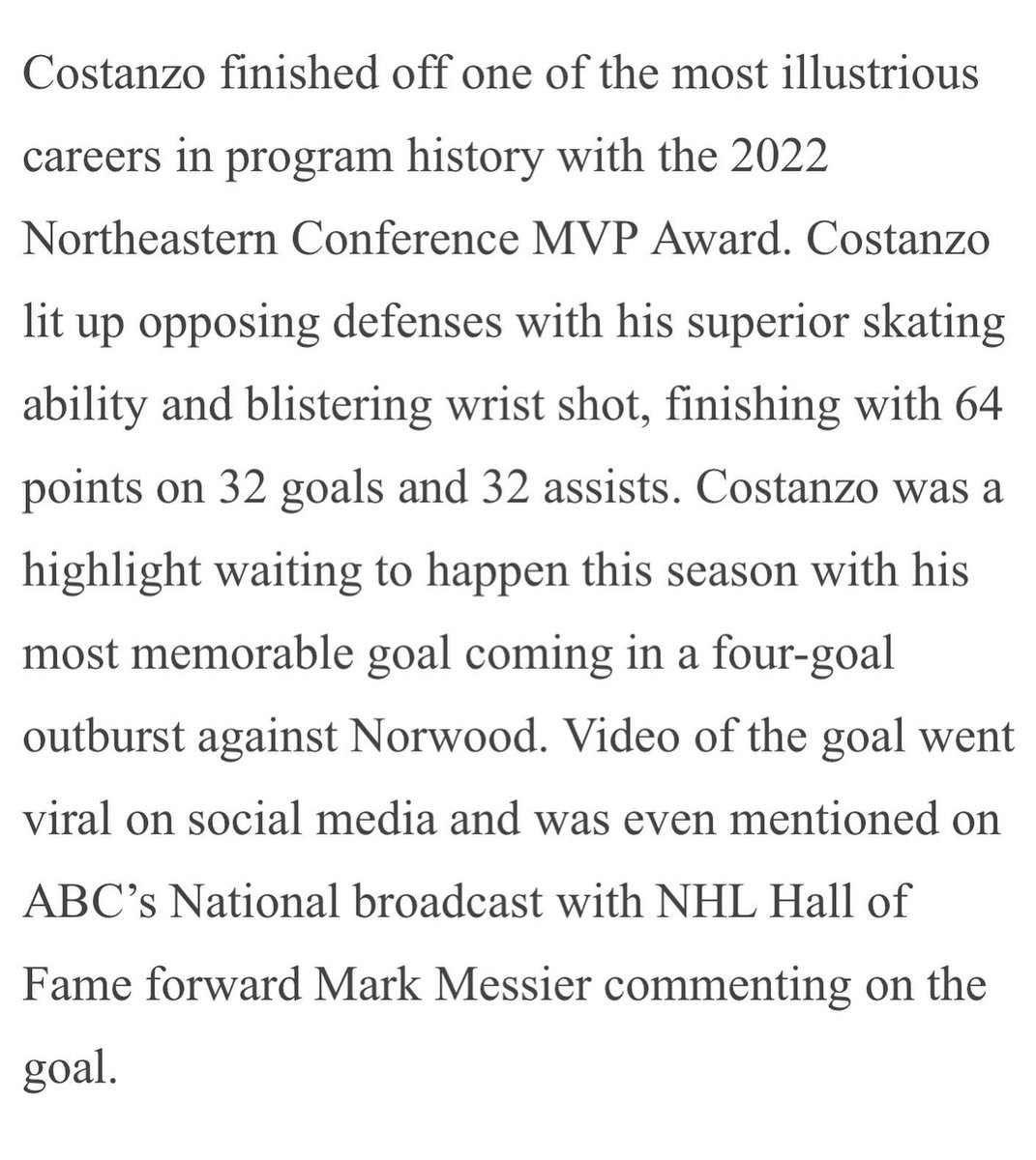 Congrats to <a href="/Allied_Strength/">Allied Strength - Gloucester, MA</a> Athlete Jack Costanzo on being named <a href="/GDTSports/">GDT Sports</a> @GDTnews Winter Sport MVP for the 2nd year in a row 💪👊