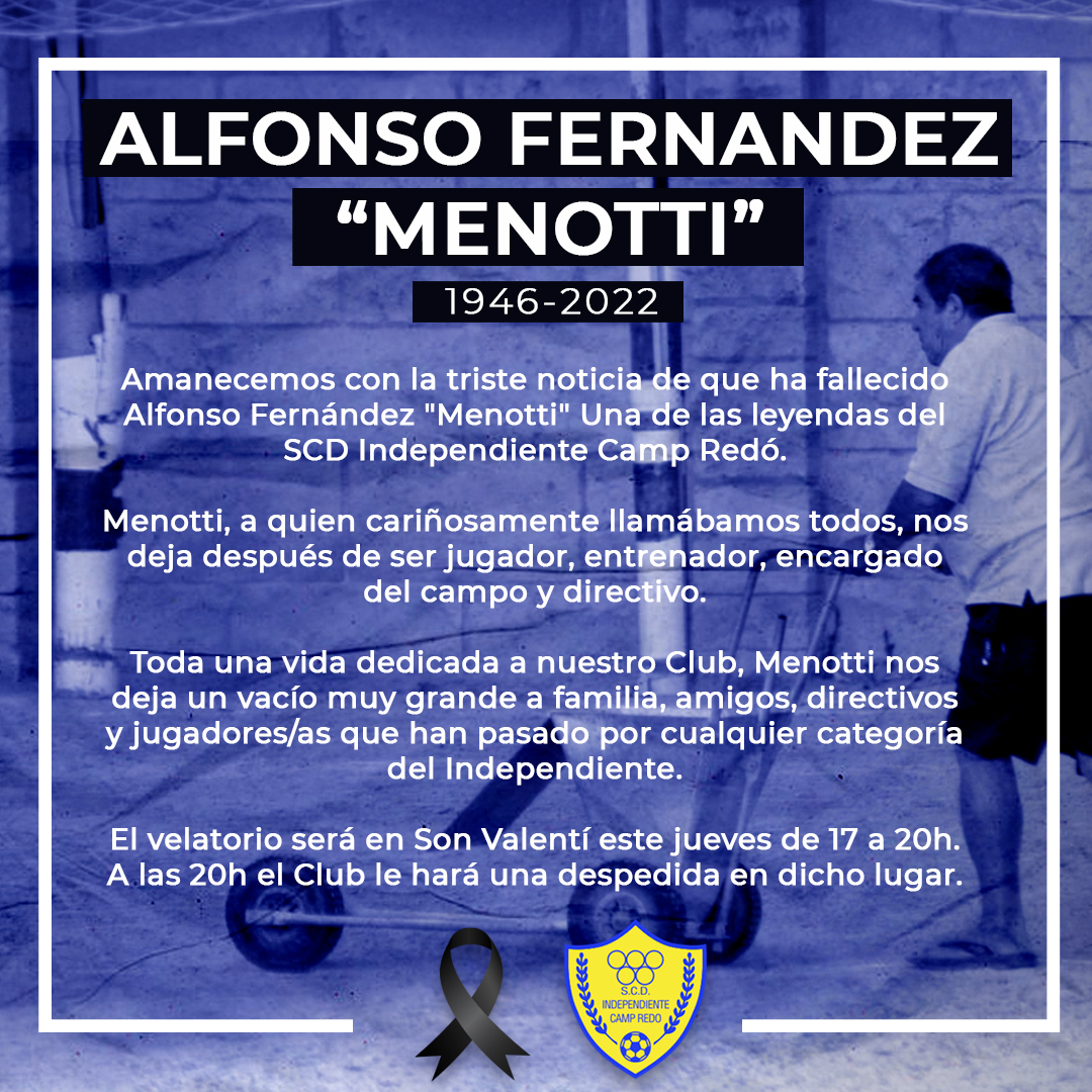 SCD Independiente Camp Redó tweet media