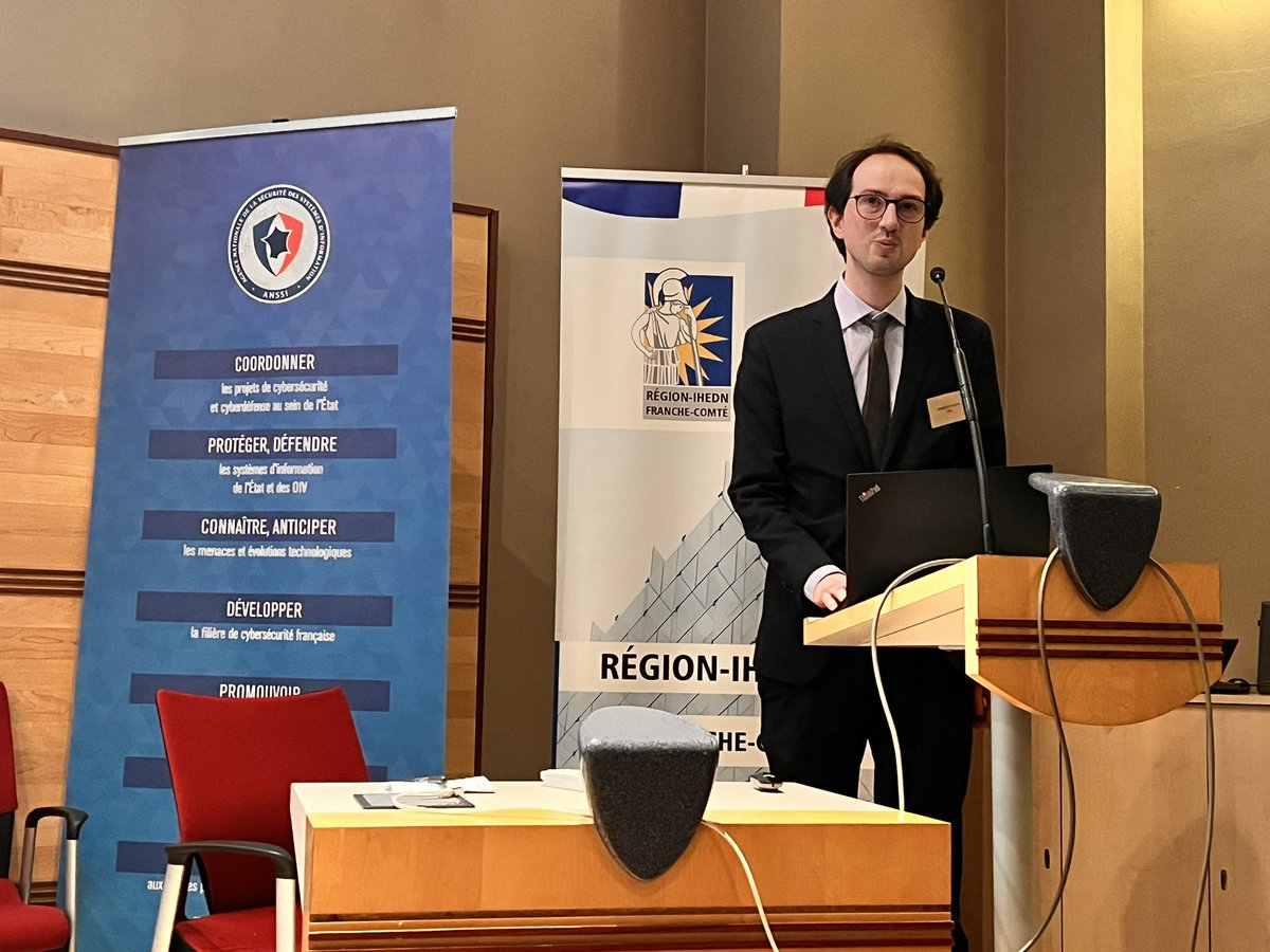 VeronikBrunet's tweet photo. Vincent Rasneur de la @CNIL présente un état des lieux du RGPD en 2022 au colloque #secnumeco #capcyber à la CCI de Belfort. L’évènement est aujourd'hui et demain avec l’@ANSSI_FR
Vous pouvez encore venir, inscrivez-vous :
https://t.co/0VPkJafnVZ https://t.co/LJhaY65G1M