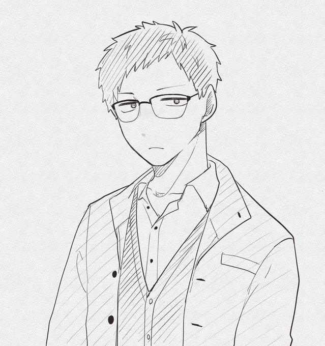 そういやこれ、昨日のもくりでリクエスト頂いてラクガキしたのすっかり忘れてた 