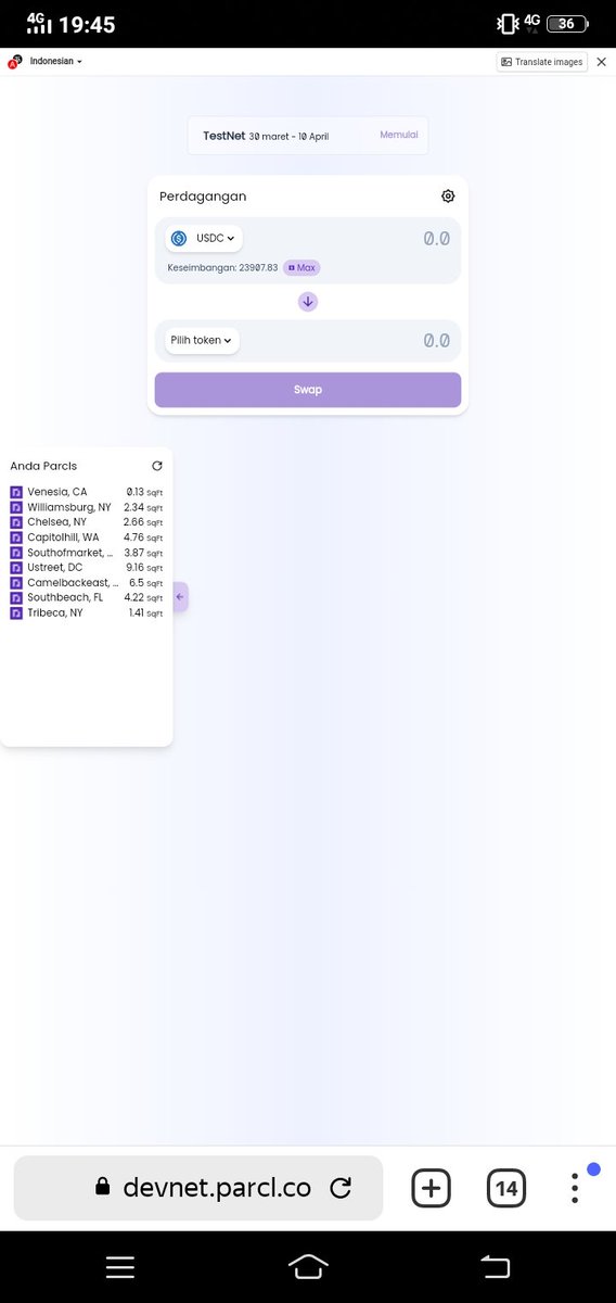 Gabel2910's tweet photo. amazing web dex in the future, maybe this is a project that will go up to the moon I don't fomo but in the future maybe the price will be high
@parcl 
#cryptotrading 
#Polygon https://t.co/WjTnoeVmmJ