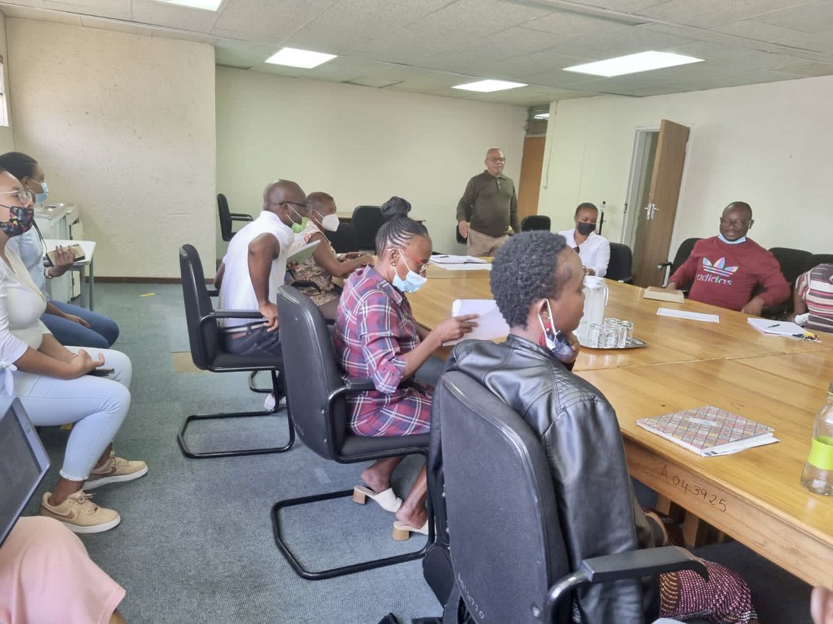 EducationGP1's tweet photo. The Gauteng West District conducted a meet-and-greet today with Early Childhood Development (ECD) practitioners who will be migrating from @gpgSocDev to @EducationGP1 when the #ECDshift takes effect tomorrow on Friday, 1 April 2022. @Lesufi https://t.co/RNrYugvRs1
