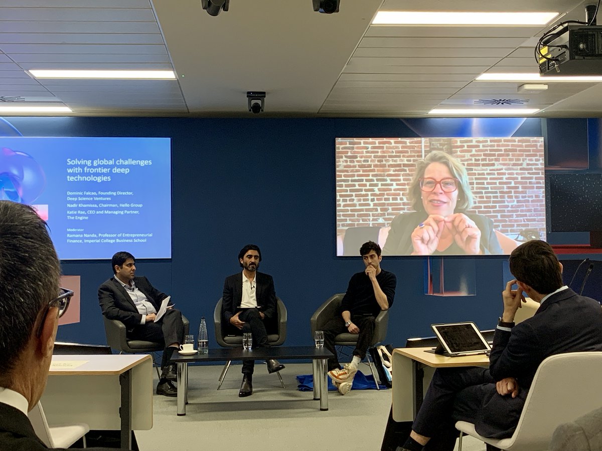 ImperialBiz's tweet photo. "To mitigate the things which damage climate, you have to go after big, old industries. There is no silver bullet. It will take teams of people from government, business, science etc. who understand each industry to make change at pace." @ktrae,โฏCEO @enginexyz
#IBConf22 https://t.co/j05ZQBbZA5