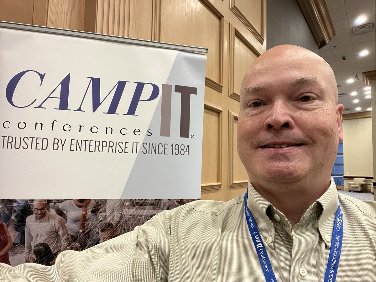 PhillipWylie's tweet photo. @CyCognito at CampIT. Bob Webber manning the booth and moderating a panel and I will be speaking about Attack Surface Management. #esam #asm #campit https://t.co/EUdpXpoXiC