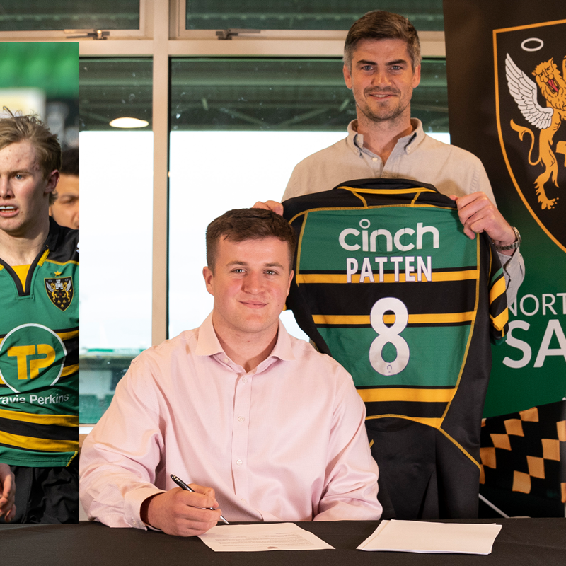 SaintsRugby's tweet photo. Graduating 😇

Joseph Gaffan
Aston Gradwick-Light
Archie Kean
George Patten #2047
Frankie Sleightholme #2049
Nick Tarr
Toby Thame
Craig Wright

Congratulations to the eight @SaintsRugbyAcad lads who have penned full-time contracts with the Club 👏