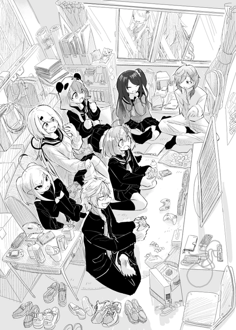 ※学パロ
˗ˋˏEXゲマズ放課後ゲーム部ˎˊ˗ 