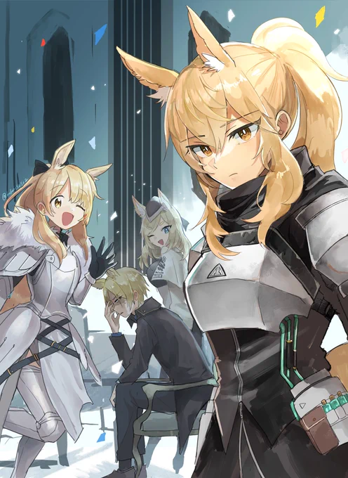 マリア・ニアール復刻でムリナールおじさんにまた会える🔥🔥
#アークナイツ  
#明日方舟 
#Arknights 