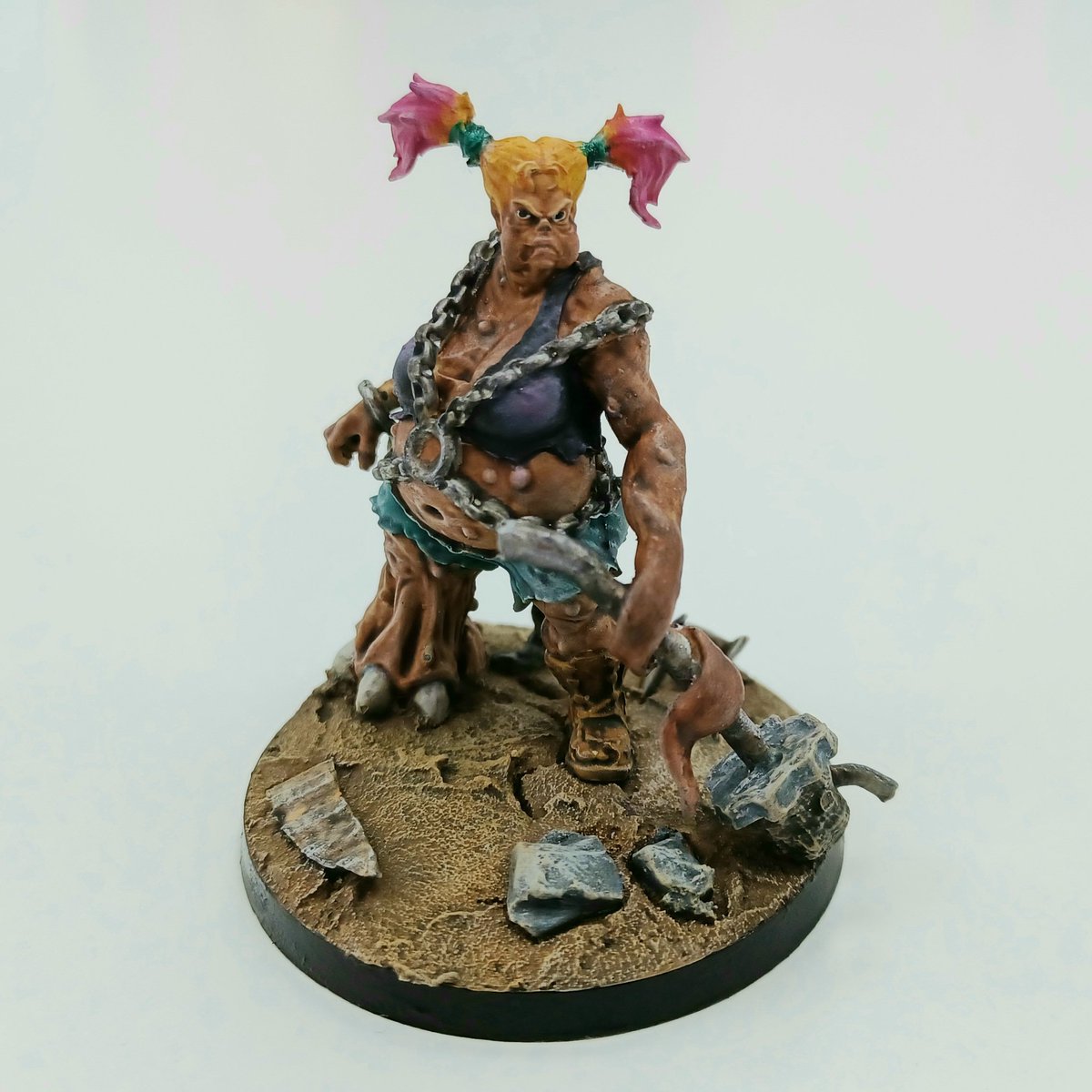 Llego justo al reto de @punkapocalyptic de Marzo #YoPintoPunka1