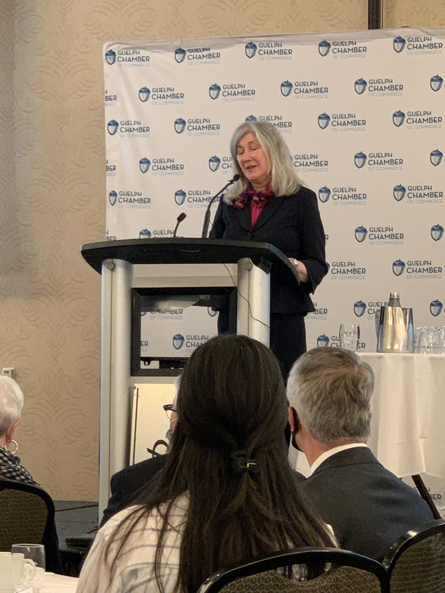 Congratulations to Dr. Mercer, Medical Officer of Health and CEO of Wellington-Dufferin-Guelph Public Health for your deserving recognition today. Your calm leadership and deep commitment helped steward our community through so much uncertainty.<a href="/GuelphChamber/">Guelph Chamber</a> <a href="/CamGuthrie/">Mayor Cam Guthrie</a>