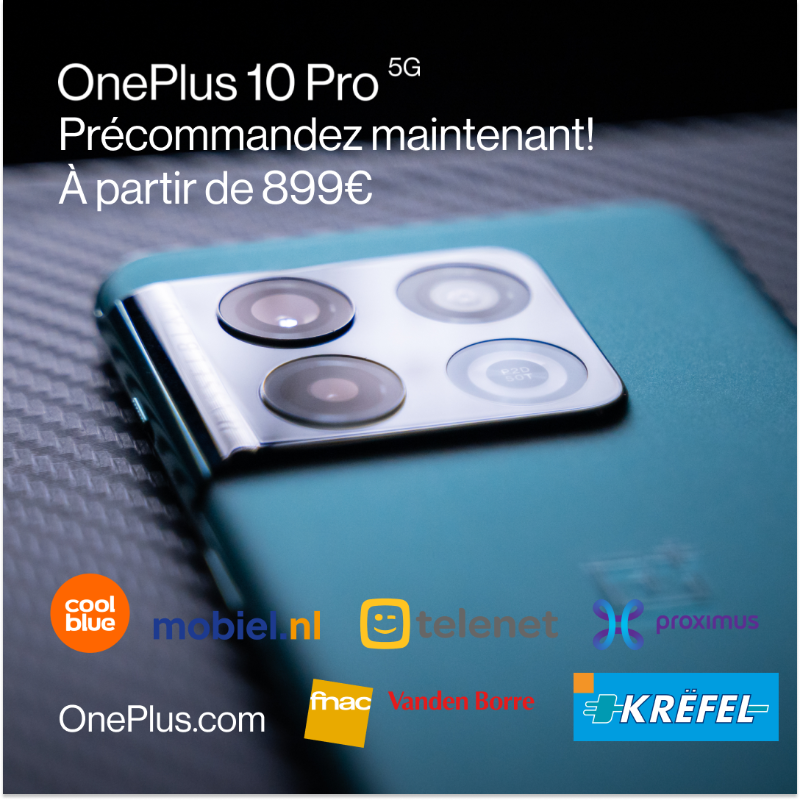 OnePlus_BEFR's tweet photo. Précommandez votre #OnePlus10Pro dès aujourd'hui et bénéficiez d'incroyables avantages, notamment une paire gratuite de OnePlus Buds Pro 🚀!