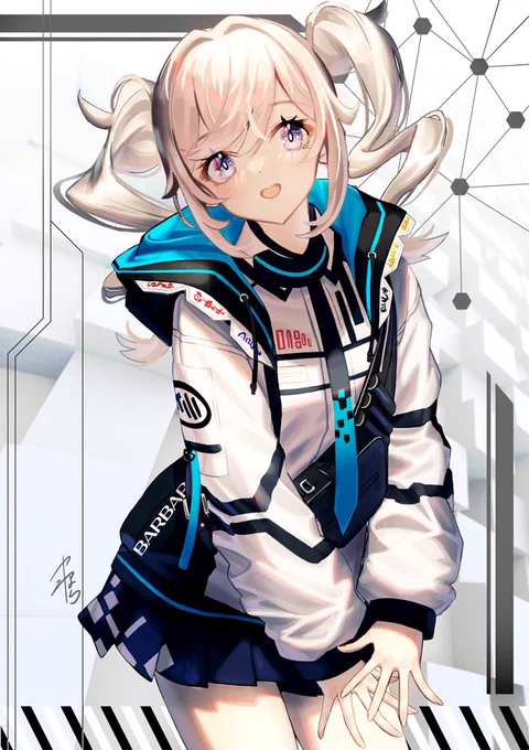 #今月描いた絵を晒そう
#原神
原神ストリート4枚✨ 
