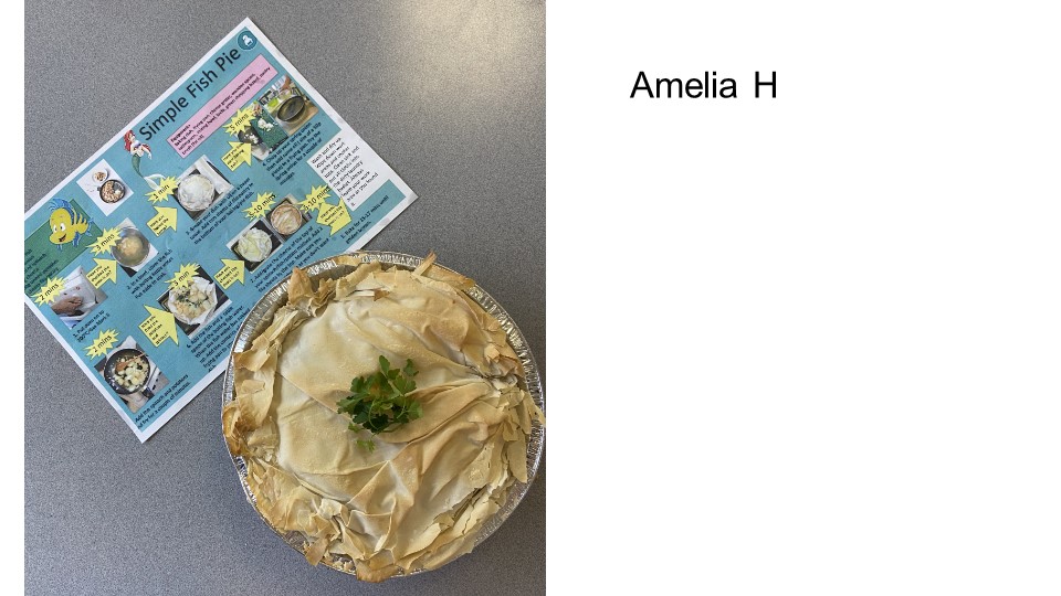 OAHemsworth's tweet photo. Year 10 created a simple fish pie today. Bayley R, Amelia H and Luke H in Y10 have done an amazing job! #starbakeraward #starchef #watchoutgordanramsay https://t.co/VDcuctqWJP