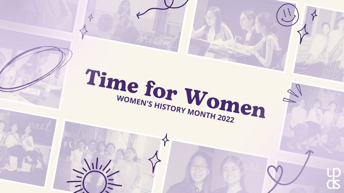 UPDebateSociety's tweet photo. This Women’s History Month, UPDS stands firm with the belief that it is #TimeForWomen to lead, to dream, and to thrive.
Read more about the remarkable women of UPDS at: https://t.co/jXLWbKCSJd https://t.co/JQtZ4KReO6