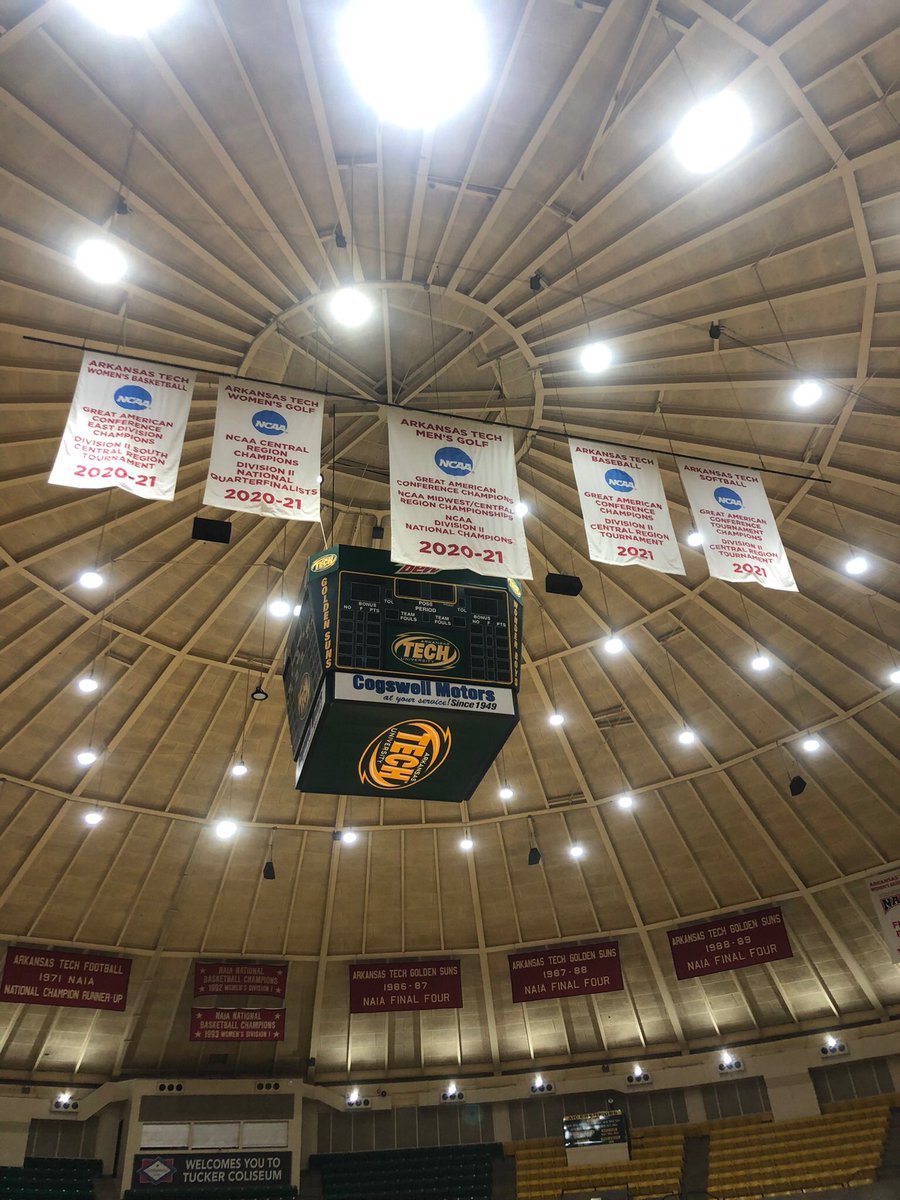 DenneyEaston's tweet photo. Thanks so much to @Calcatera_ATU &amp; @atumensgolf for the visit yesterday @ArkansasTech, 2021 NCAA Division II national champs!  Great school and possible opportunity for me. https://t.co/gHFYuAShhS