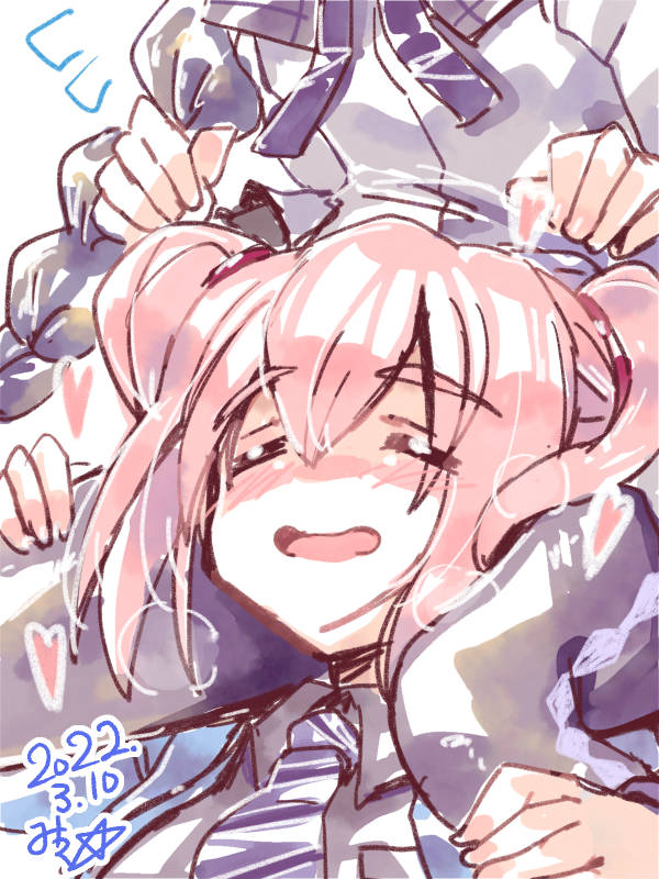 #今月描いた絵を晒そう 
落書きでは、やちよのパンツと、足に狂ったミユリだけしか、描いていなかったみたいですね 