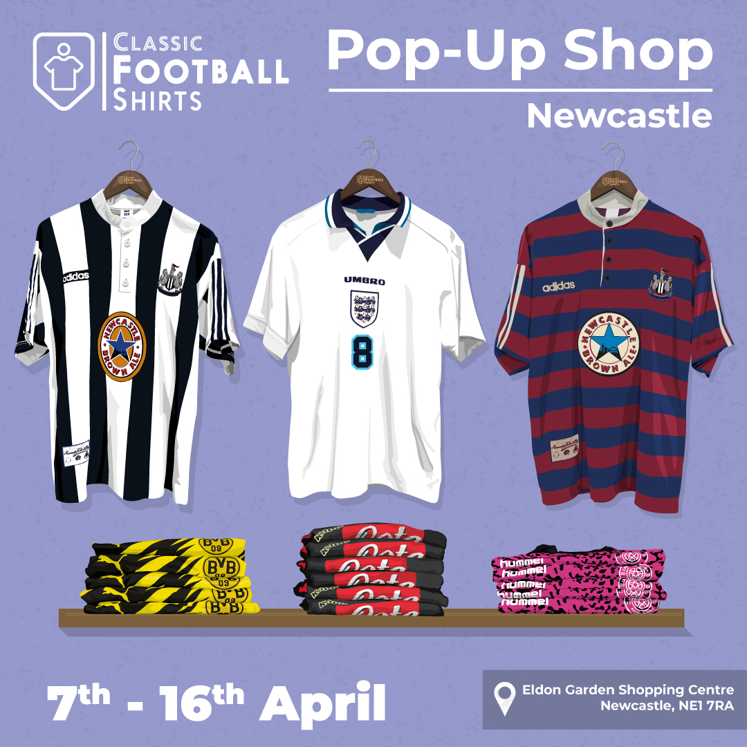 Classic Football Shirts on Twitter "We're coming to Newcastle! 🛍️ Our