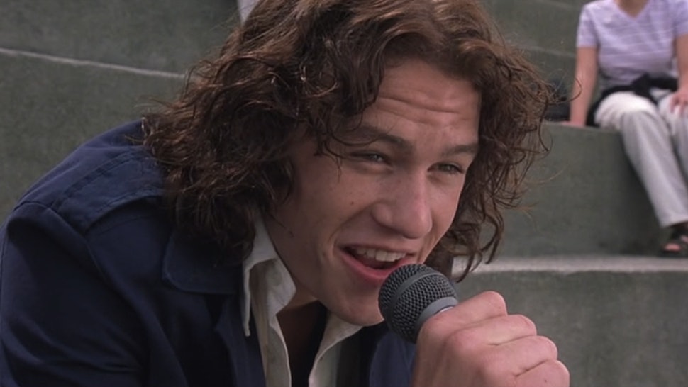 levmauc's tweet photo. Se cumplen 23 años del estreno en cines de 10 THINGS I HATE ABOUT YOU y seguimos sin superar este momento entre Heath Ledger y Julia Stiles. https://t.co/Nypo019oTs