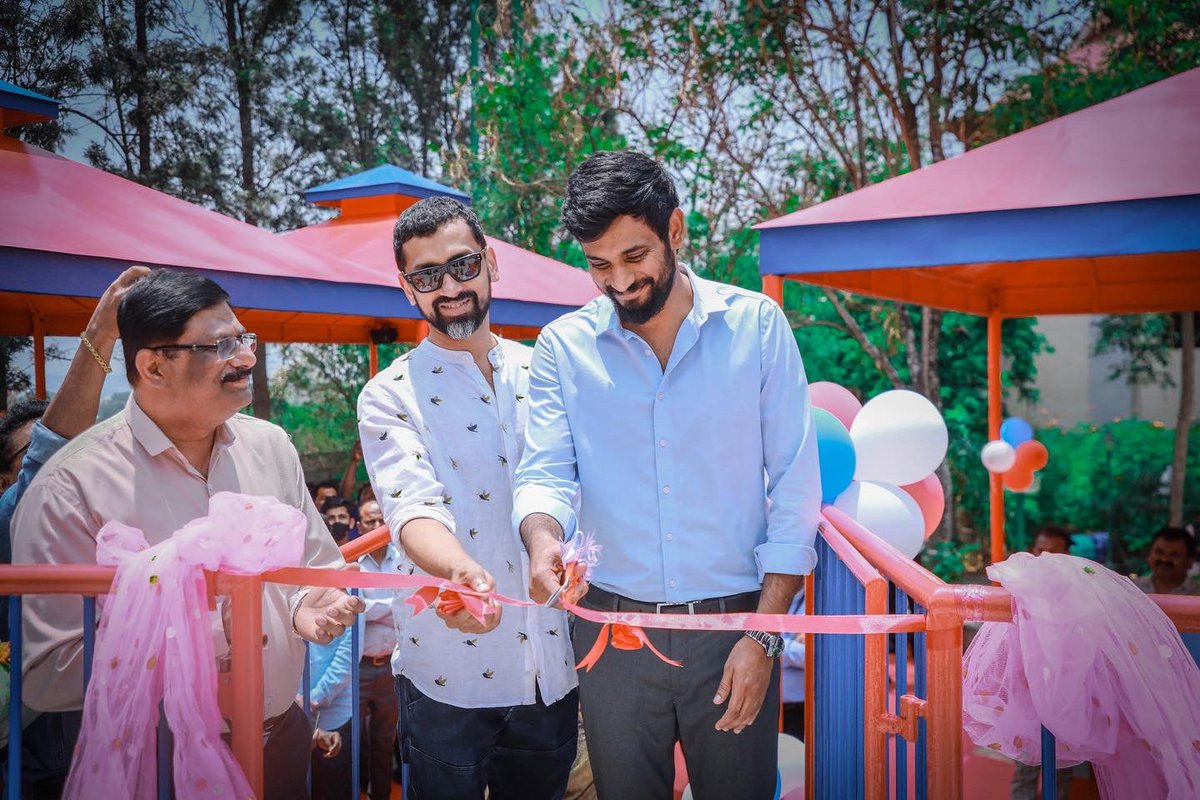 Wonder_La's tweet photo. A heartfelt gratitude to Darling Krishna &amp; our MD Arun Chittilappily who made our new sensational ride, TARANTULA's inauguration extra special! What an exciting experience it was to see everyone enjoy themselves during this event. https://t.co/XaWfvPI4dR