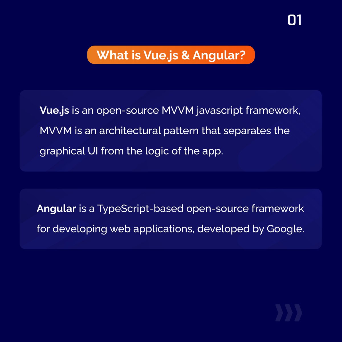 sparkouttech's tweet image. Analyzing Vue.js vs. Angular differences has only demonstrated how similar the two frameworks really are. But if your business needs scalability more than speed, then Angular is a great choice.
#Vue #angular #vuevsangular #frameworks #softwarecompany #softwaredevelopment