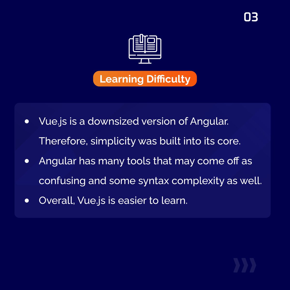 sparkouttech's tweet image. Analyzing Vue.js vs. Angular differences has only demonstrated how similar the two frameworks really are. But if your business needs scalability more than speed, then Angular is a great choice.
#Vue #angular #vuevsangular #frameworks #softwarecompany #softwaredevelopment