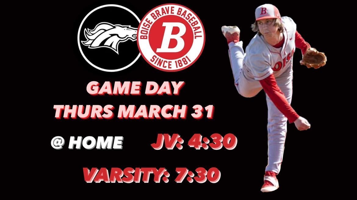 Game day!  It should be another great day for baseball.