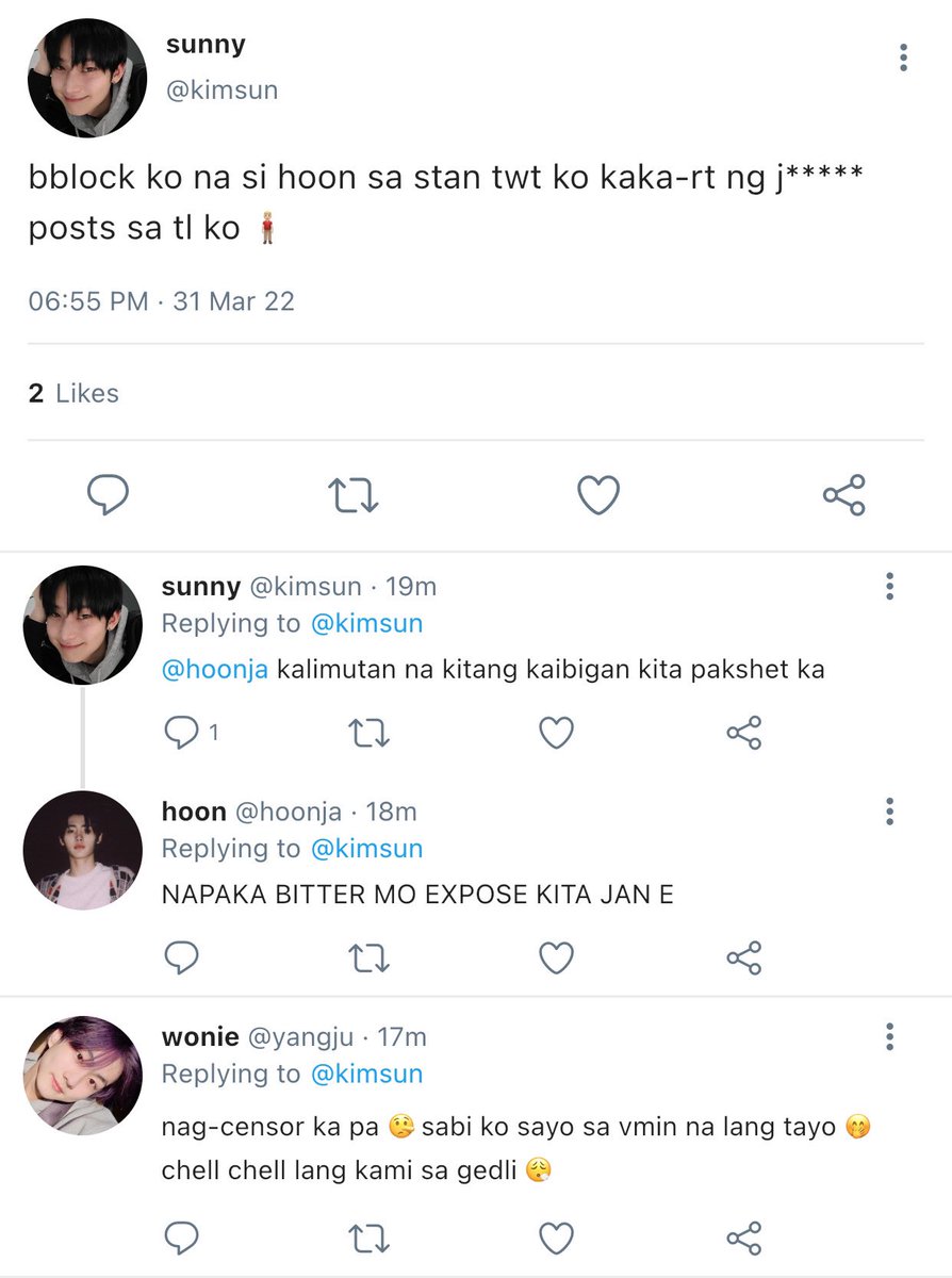 624sun_'s tweet photo. #sunjayau
taekooker sun and jikooker jay na laging nagbabardagulan sa twitter na source of entertainment ng mga stan twt moots nila sa timeline. pero ‘di nila alam na magkakilala sila irl and at crush ni sun si jay. https://t.co/nSMBb5C9Rl