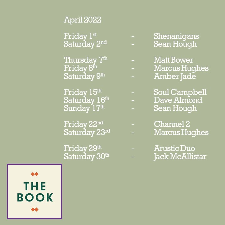 We are all set for April! A change this Saturday with Sean Hough here, LIVE music next Thursday on the first day of the AIntree meeting and an Easter Sunday special! Get involved! #westderby #livemusic #april2022 #grandnational #easter
