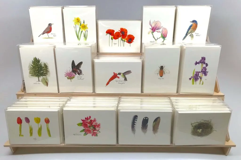 MonadnockLocal's tweet photo. NEW on TLC Monadnock Mercantile: Nature Notecards for Spring &amp; Summer https://t.co/4ge95Npm3Q @EarthSky_Water #monadnocklocal https://t.co/aB8EdPJ6AR