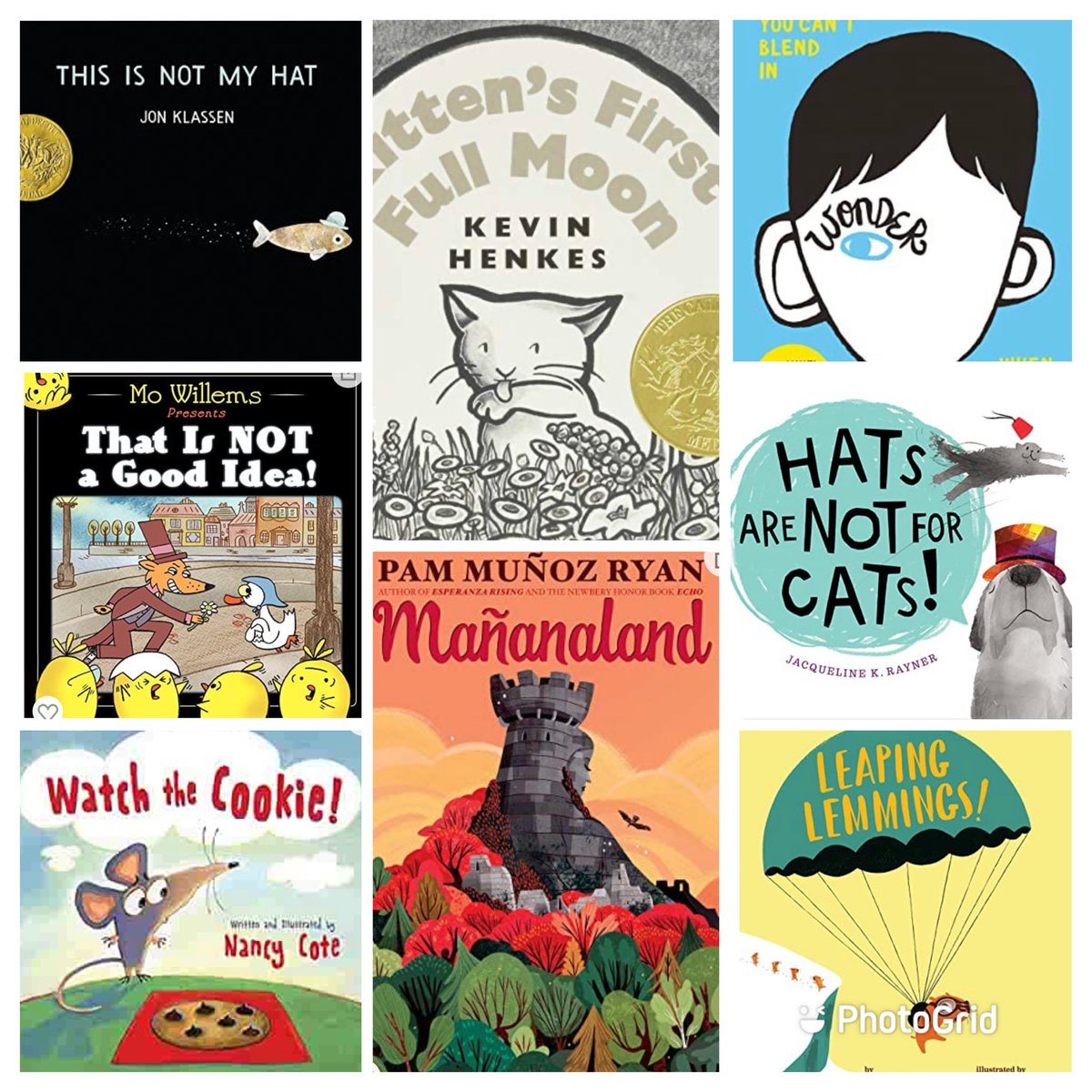 Who will win our #marchbookmadness #elite8 ?? ❤️📚📖#everyvotecounts #favoritebooks @MrsLuxYMES @MrsCeciYMES <a href="/erikpianoman/">Mr. Cabezas🇨🇴🇺🇸</a> <a href="/shawymes/">Emily Shaw</a> <a href="/YMESPTA/">Yates Mill PTA</a> @fletcher_ymes <a href="/Yates_Mill/">Yates Mill Elementary Principal</a> <a href="/ReneAlfordAP/">Dr. Rene’ Alford</a> <a href="/The_Pigeon/">The Pigeon</a> @burstofbeaden <a href="/PamMunozRyan/">Pam Munoz Ryan</a> <a href="/RJPalacio/">RJ Palacio</a>