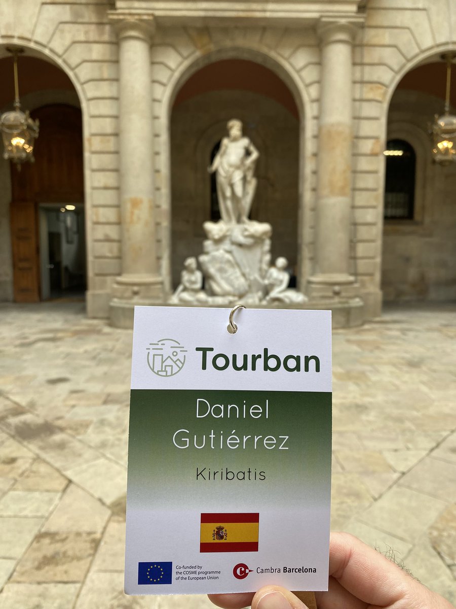 Kiribatis's tweet photo. Today we are glad to join the Design Thinking Lab organized by @Tourban6 in Casa Llotja de Mar (Barcelona). What a wonderful place to discuss and learn about #sustainabletourism. #tourban https://t.co/96LMukvFTC