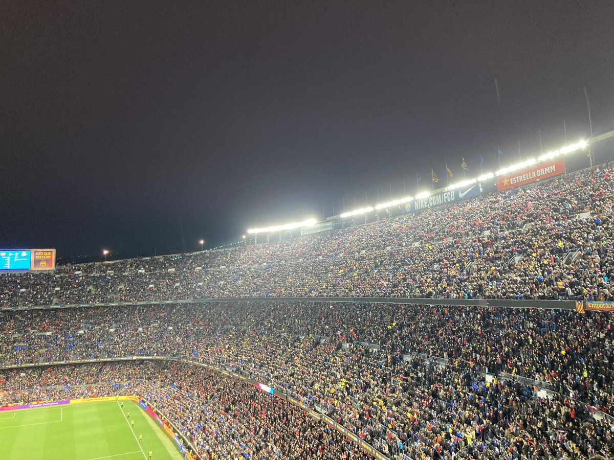 Presència en un dia històric. 91.553, visca el Barça!🔵🔴