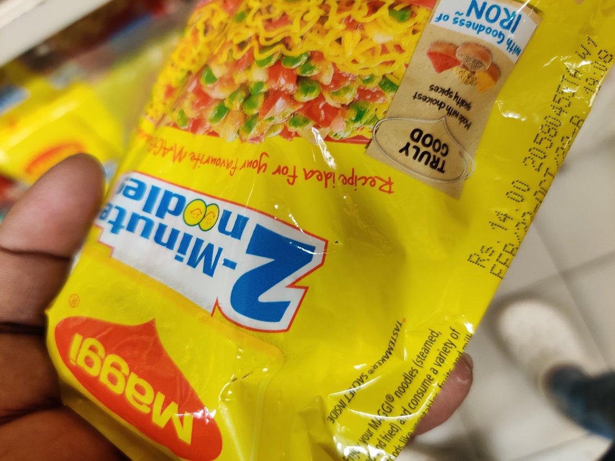 ManishRawale's tweet photo. 10₹ Maggie at ₹14 🥲
 
#MehengaiMuktBharat https://t.co/QjcFDed1qn