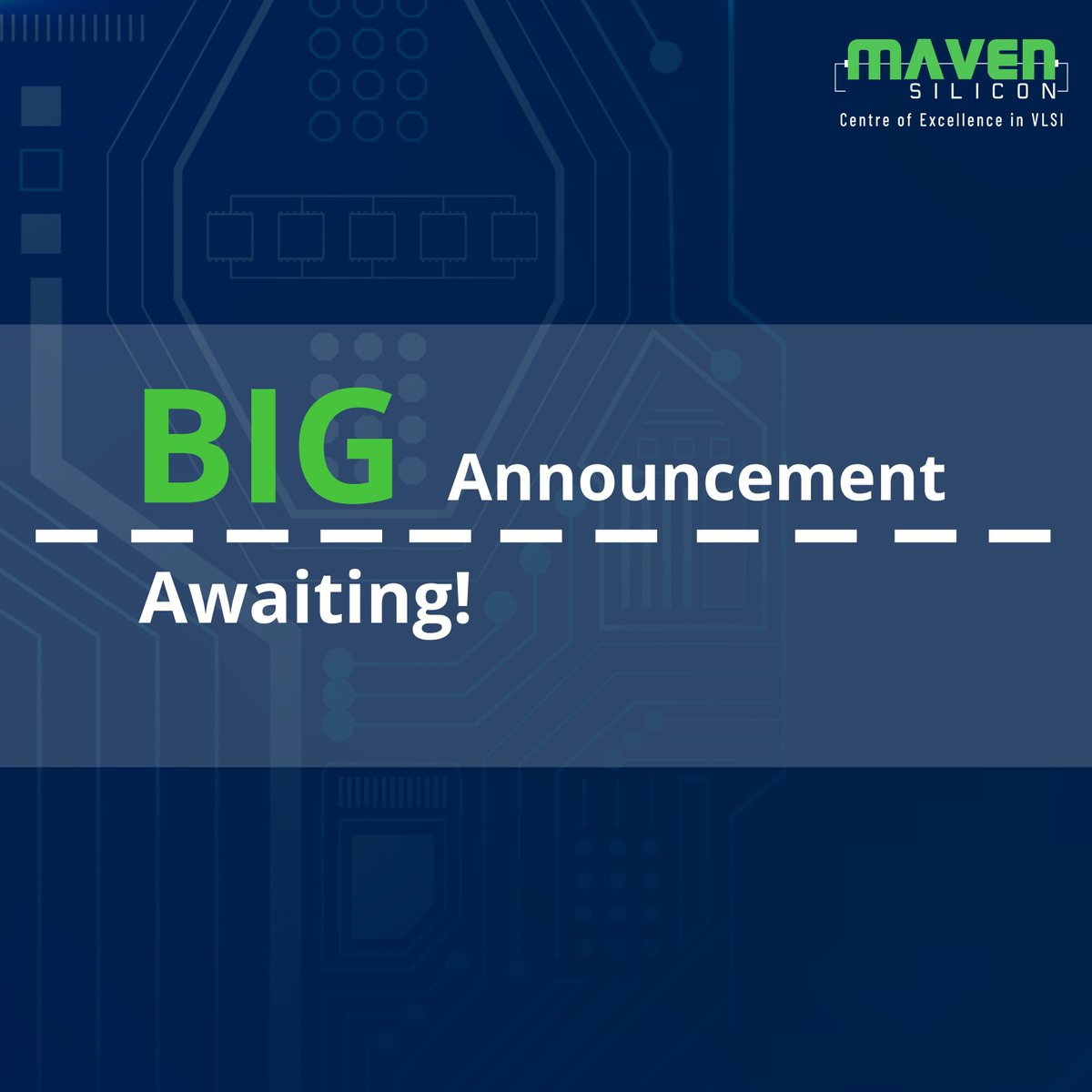 MavenSilicon's tweet image. #newcourselaunch
Exciting News...
We are stepping into a whole new domain of VLSI Training and will soon be launching a high-in-demand VLSI course. Can you guess what it would be?🤔
Two days to go!
Comment your answers below.
#watchthisspace
.
.
.
.
#comingsoon #newlaunch #vlsi